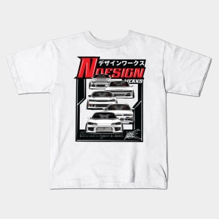 evolution of the silvia s15 Kids T-Shirt